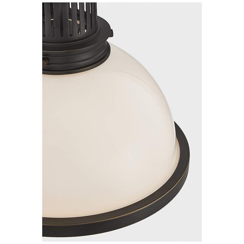 Image 7 Hudson Valley Lighting Pinesbridge Pendant Distressed Bronze more views