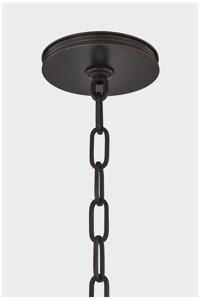 Image 4 Hudson Valley Lighting Pinesbridge Pendant Distressed Bronze more views