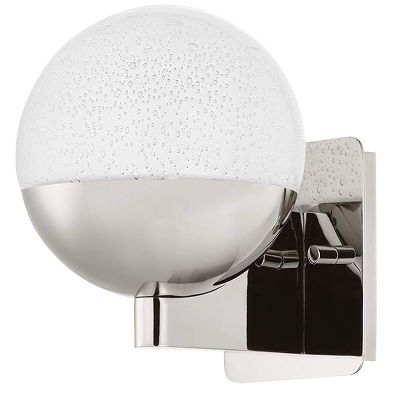 Image 1 Hudson Valley Lighting Rochford 6 in. Polished Nickel Wall Sconce