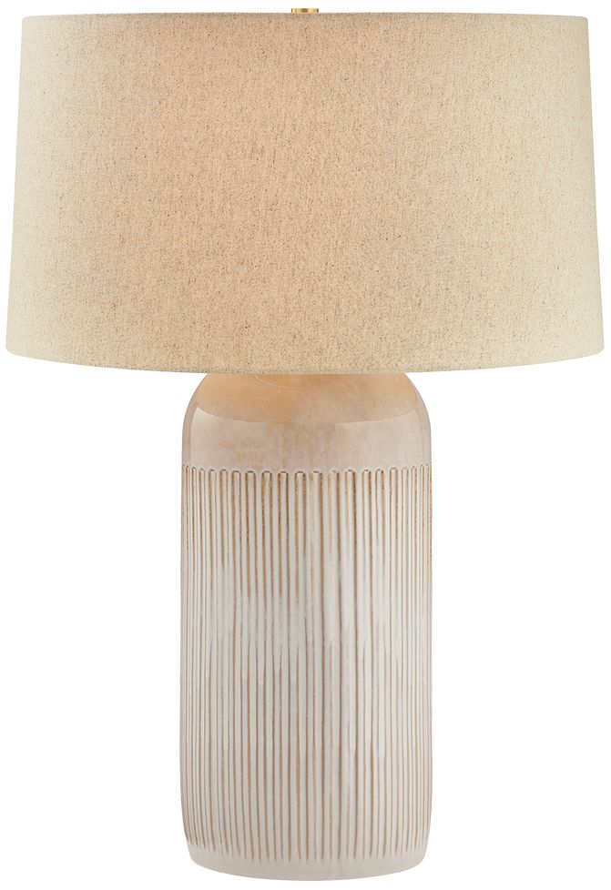 Image 3 Hudson Valley Lighting Stevens Point Table Lamp Aged Brass more views