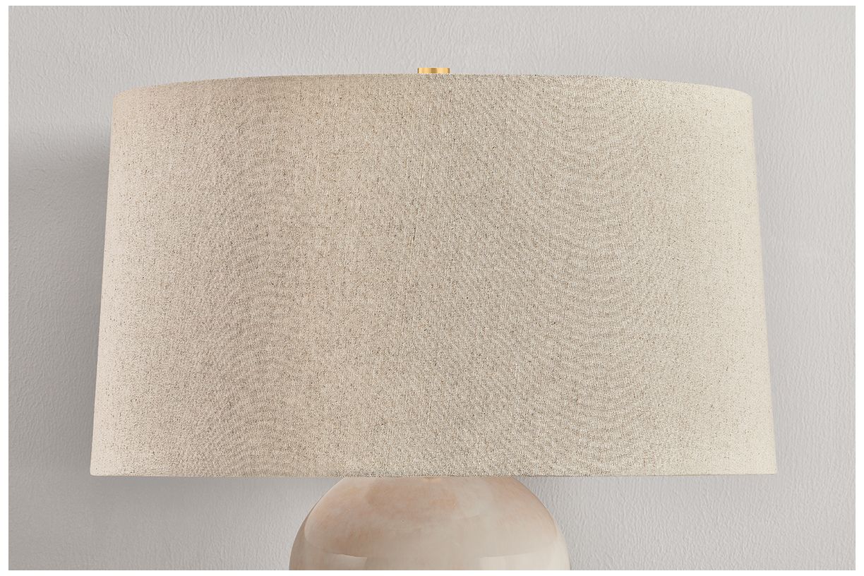 Image 6 Hudson Valley Lighting Stevens Point Table Lamp Aged Brass more views