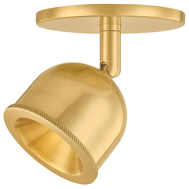 Image 2 Hudson Valley Lighting Tuthill Flush Mount Aged Brass