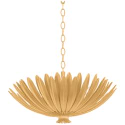 Hudson Valley Lighting Whitfield Chandelier Vintage Gold Leaf