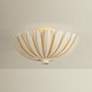 1_Hudson Valley Lighting Whitfield Semi Flush Cream Plaster