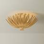 1_Hudson Valley Lighting Whitfield Semi Flush Vintage Gold Leaf