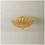 3_Hudson Valley Lighting Whitfield Semi Flush Vintage Gold Leaf more views