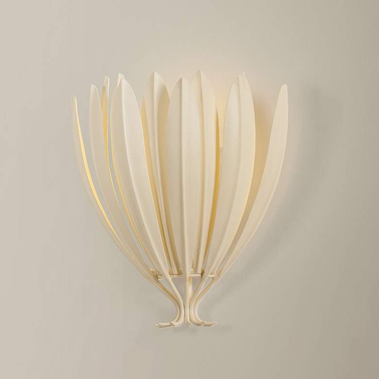 Image 1 Hudson Valley Lighting Whitfield Wall Sconce Cream Plaster