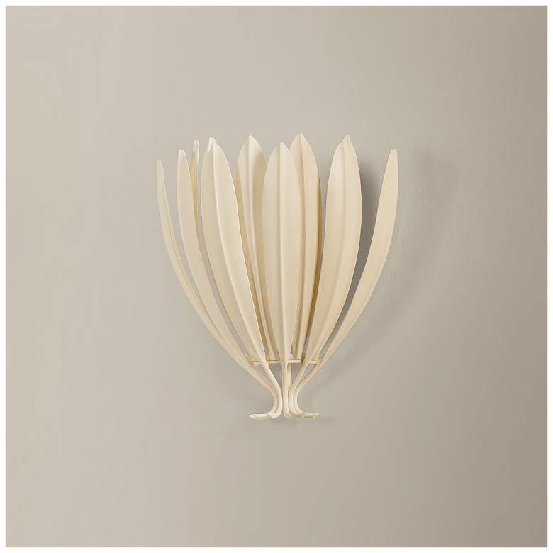 Image 3 Hudson Valley Lighting Whitfield Wall Sconce Cream Plaster more views