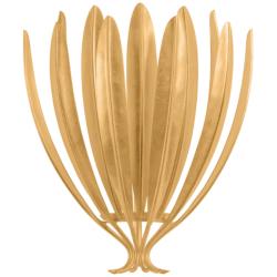 Hudson Valley Lighting Whitfield Wall Sconce Vintage Gold Leaf