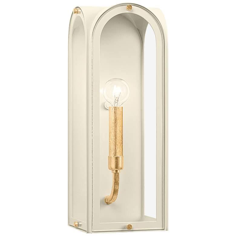 Image 1 Hudson Valley Lincroft 6 In. Iron 1 Light Wall Sconce
