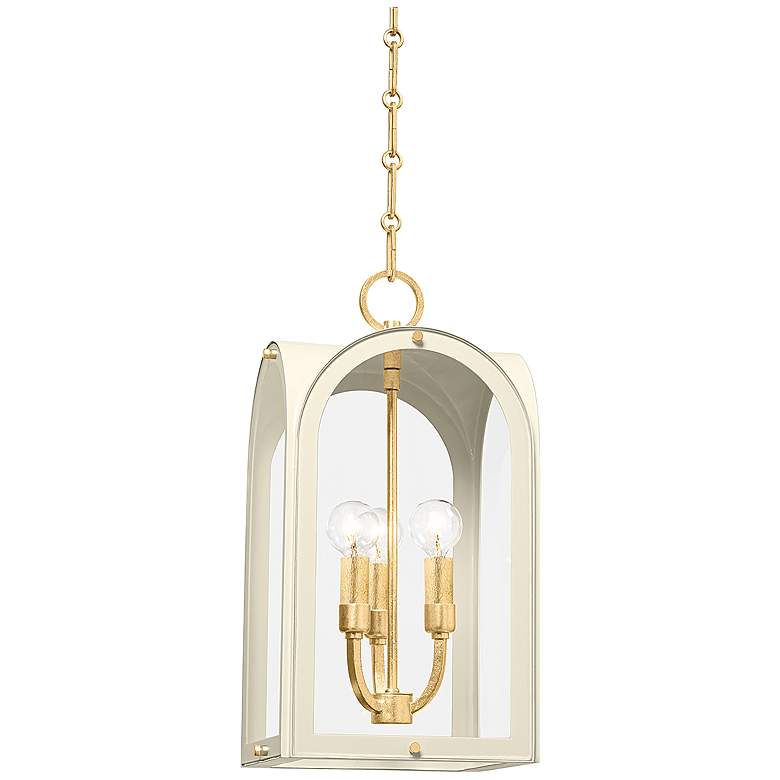 Image 1 Hudson Valley Lincroft 9 In. Iron 3 Light Lantern