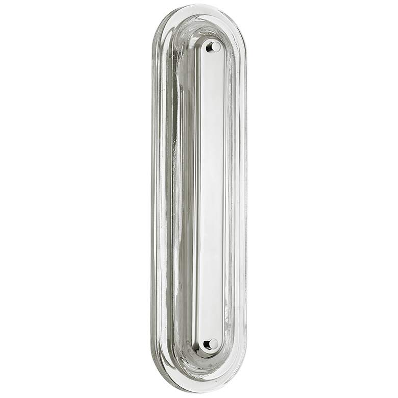 Image 1 Hudson Valley Litton 21.25 inch Height Polished Nickel 1 Light LED Wall Sc