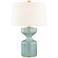 Hudson Valley Locust Grove Turquoise Blue Table Lamp