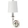 Hudson Valley Logan 18" High Polished Nickel Candle-Shape Wall Sconce