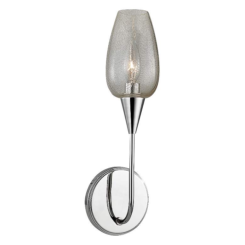 Image 1 Hudson Valley Longmont 15 inch High Polished Nickel Wall Sconce