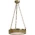 Hudson Valley Lynden 16" Wide Aged Brass Pendant Light