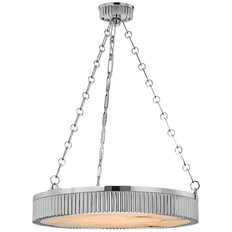 Image 2 Hudson Valley Lynden 22 inch Wide Polished Nickel Pendant Light