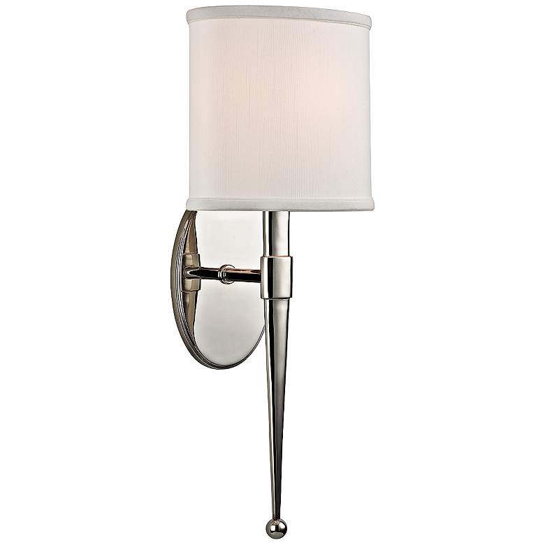 Image 1 Hudson Valley Madison 19 inchH Polished Nickel Wall Sconce