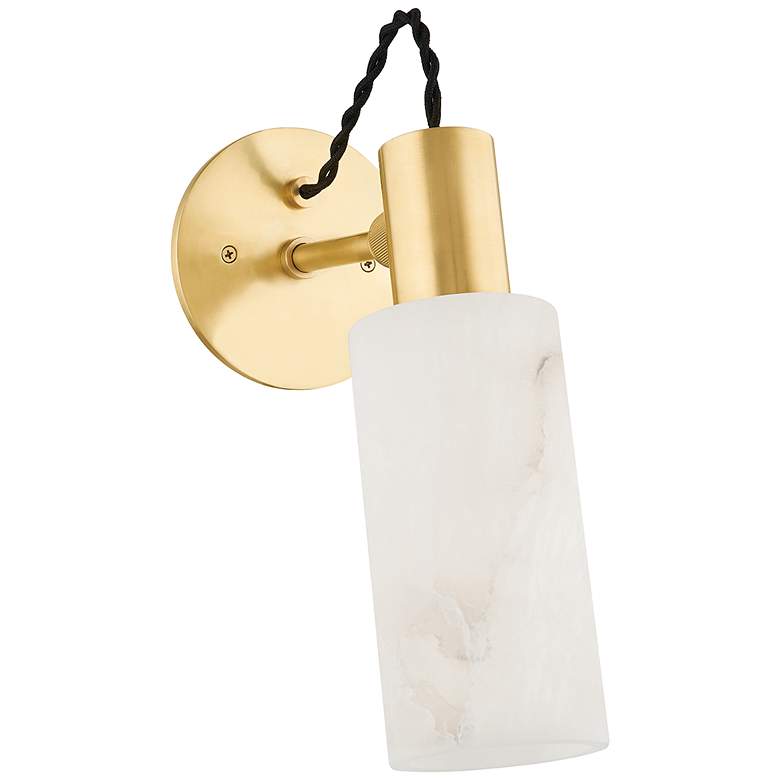 Image 1 Hudson Valley Malba 4.75 In. Steel 1 Light Wall Sconce
