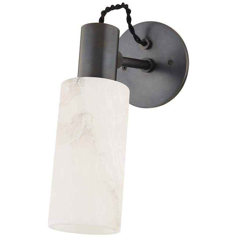 Image 1 Hudson Valley Malba 4.75 In. Steel 1 Light Wall Sconce