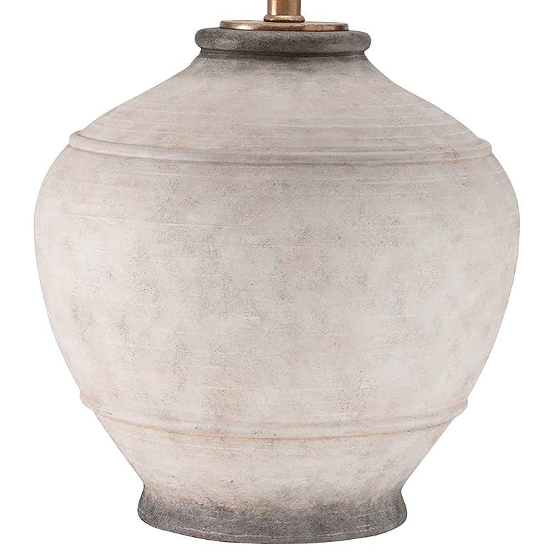 Image 3 Hudson Valley Malta Ash Ceramic Table Lamp more views