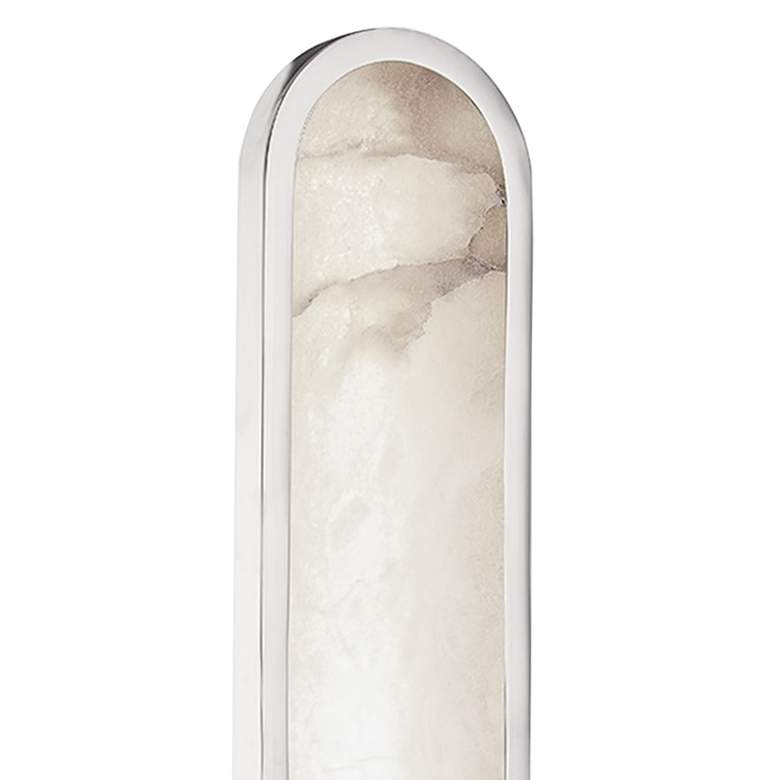 Image 2 Hudson Valley Manhasset 28" High Polished Nickel LED Sconce more views