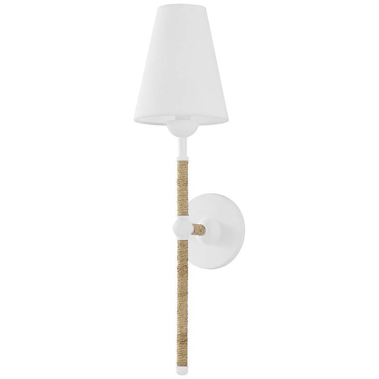 Image 2 Hudson Valley Mariana 22 1/4" High White 1 Light Wall Sconce
