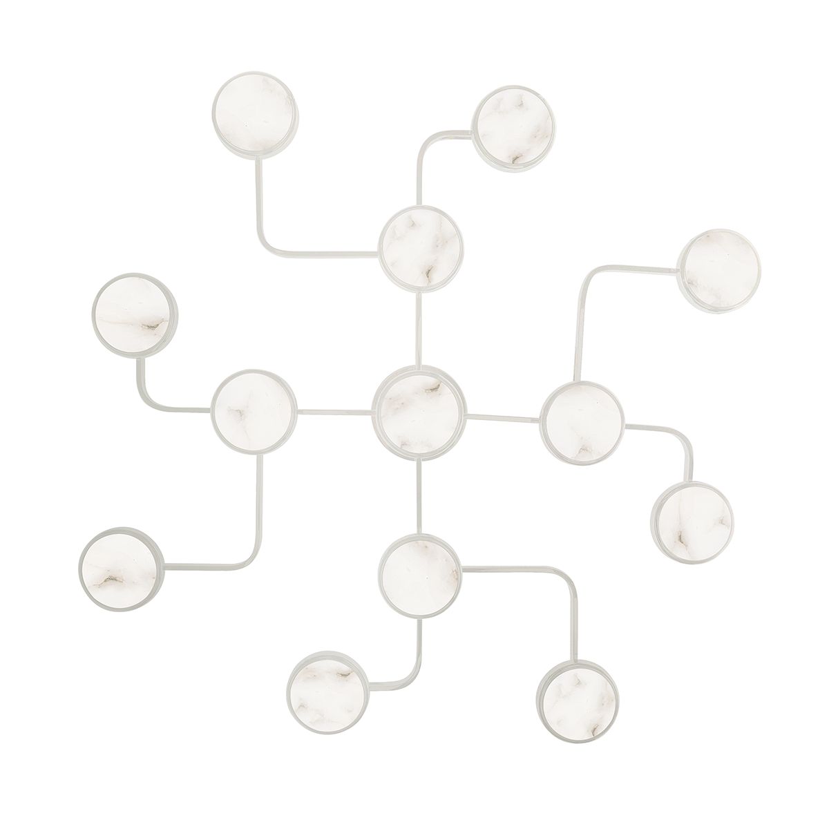 Image 3 Hudson Valley Meander 43.3" Wide 13-Light Modern LED Ceiling Light more views