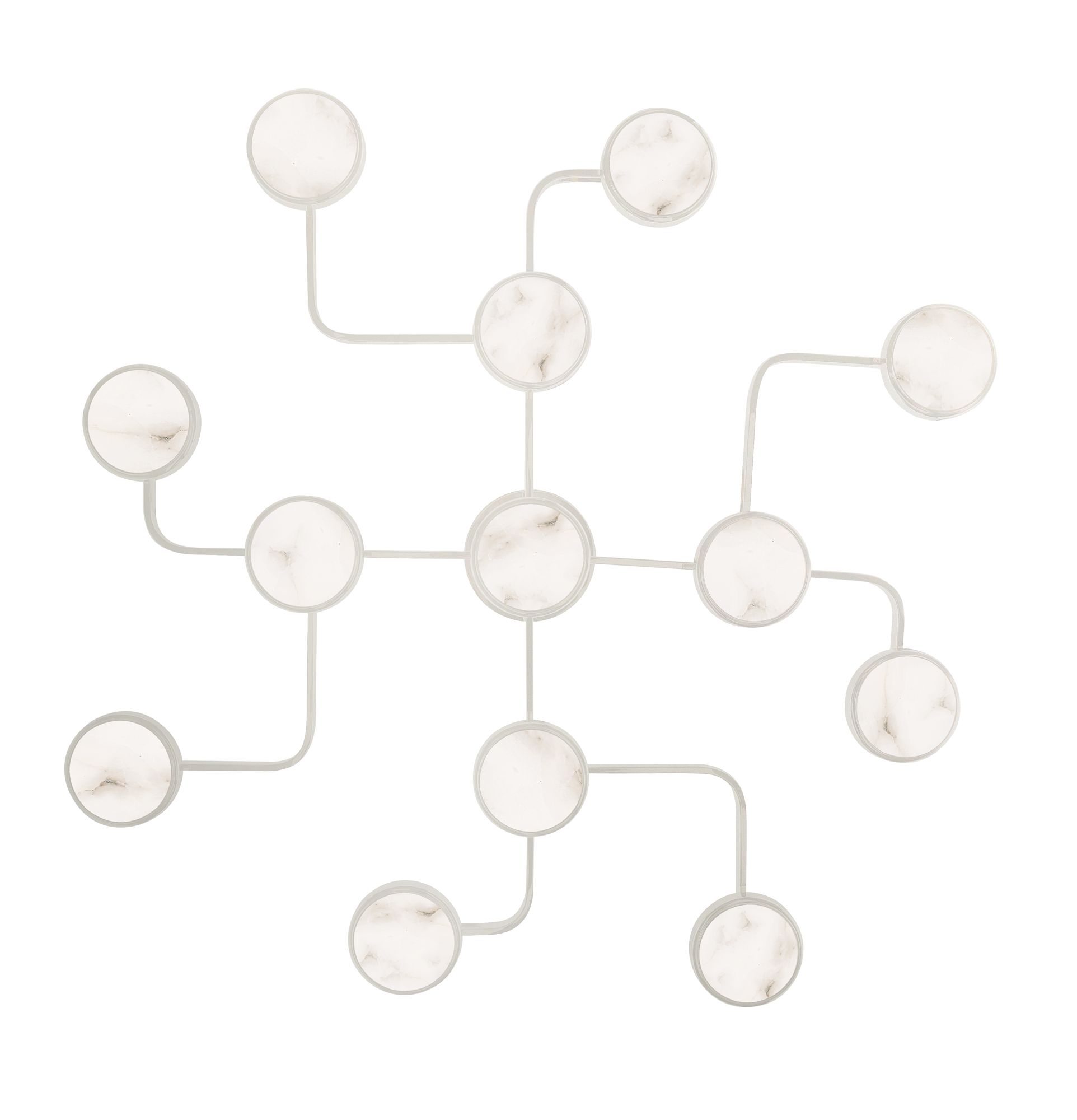 Image 4 Hudson Valley Meander 43.3" Wide 13-Light Modern LED Ceiling Light more views