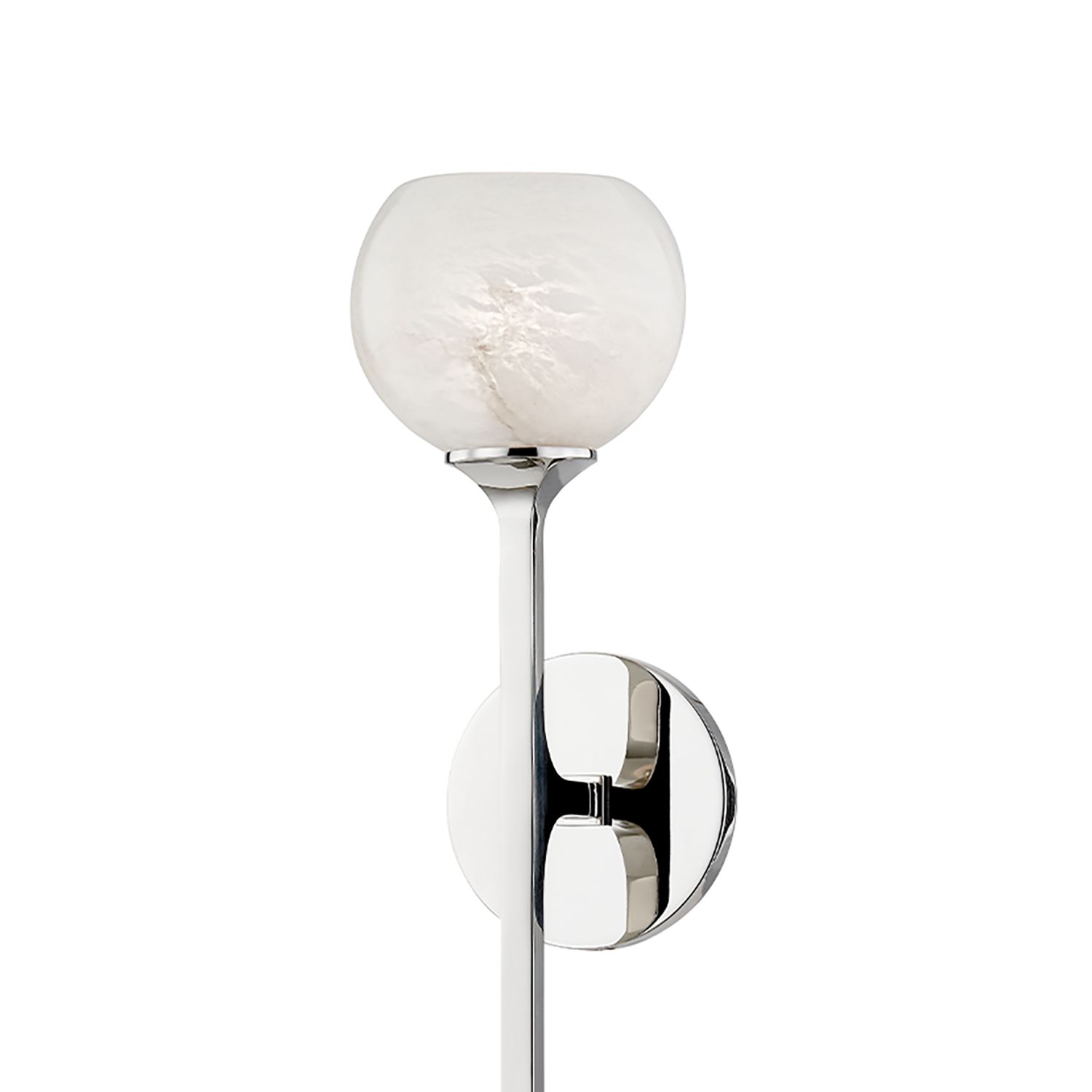 Image 2 Hudson Valley Melton 18 1/2"H Polished Nickel Wall Sconce more views