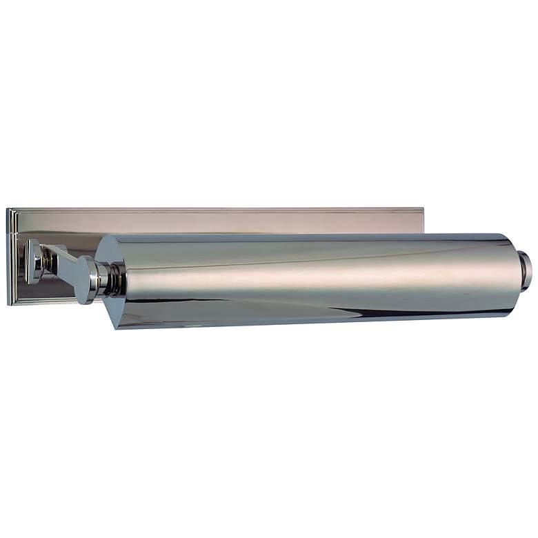 Image 1 Hudson Valley Merrick 17 1/2" Wide Nickel Picture Light