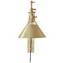 Hudson Valley Metal No. 2 9.5 In. Brass 1 Light Portable Sconce