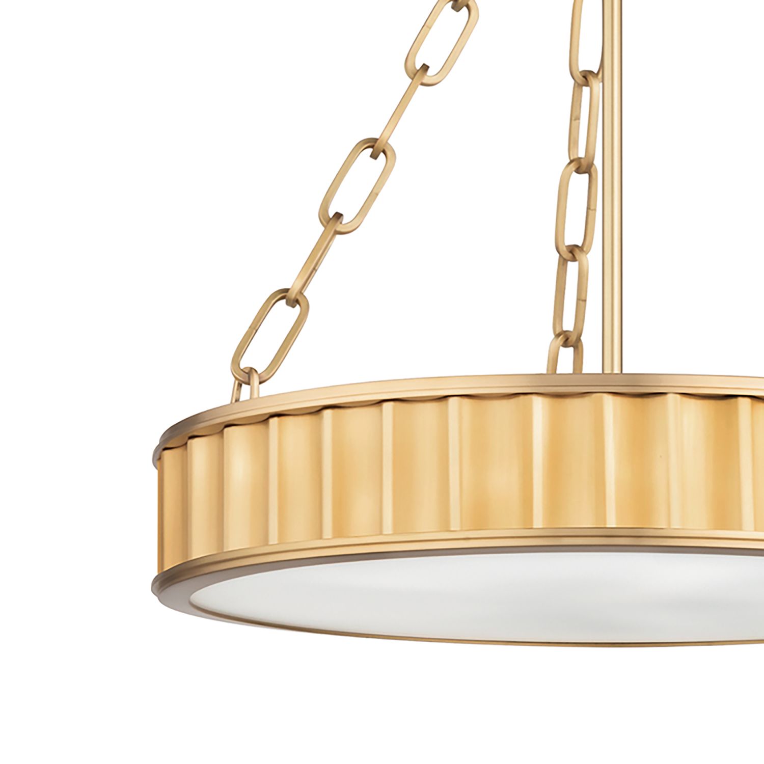 Image 2 Hudson Valley Middlebury 15 1/2" Wide 3-Light Drum Ring Ceiling Light more views