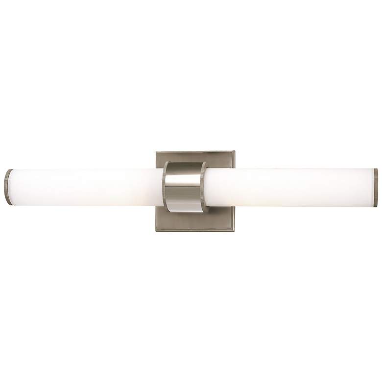 Image 1 Hudson Valley Mill Valley 20"W Polished Nickel Bath Light