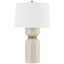 Hudson Valley Mindy 15" Wide Aged Brass 1 Light Table Lamp