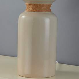 Image5 of Hudson Valley Mindy 15" Wide Aged Brass 1 Light Table Lamp more views