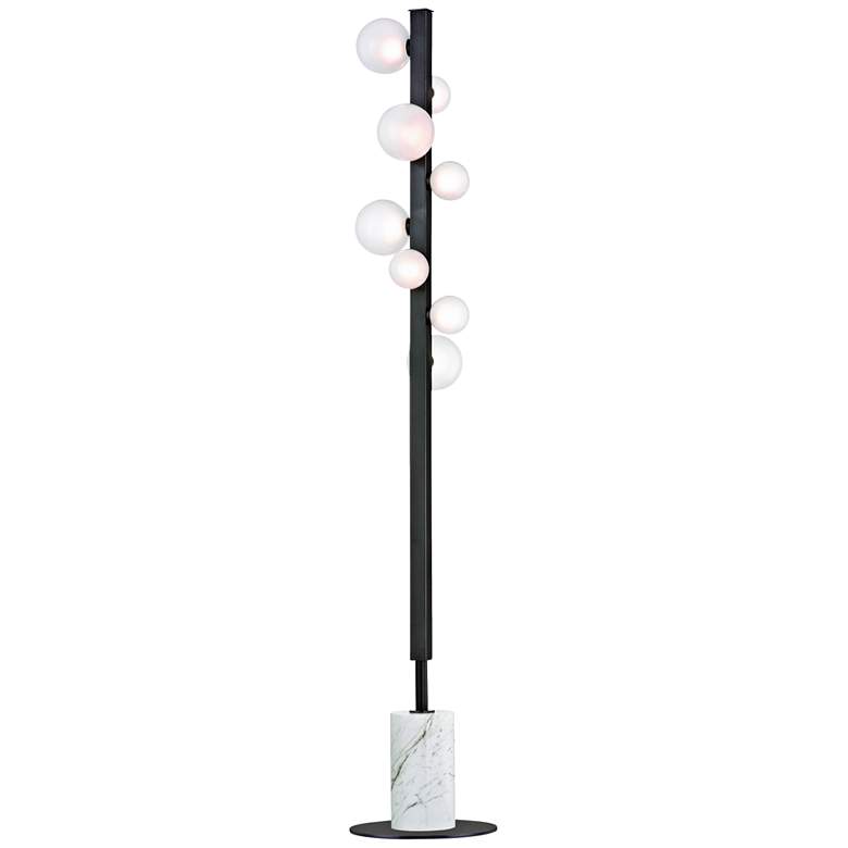 Image 1 Hudson Valley Mini Hinsdale Old Bronze 8-LED Floor Lamp