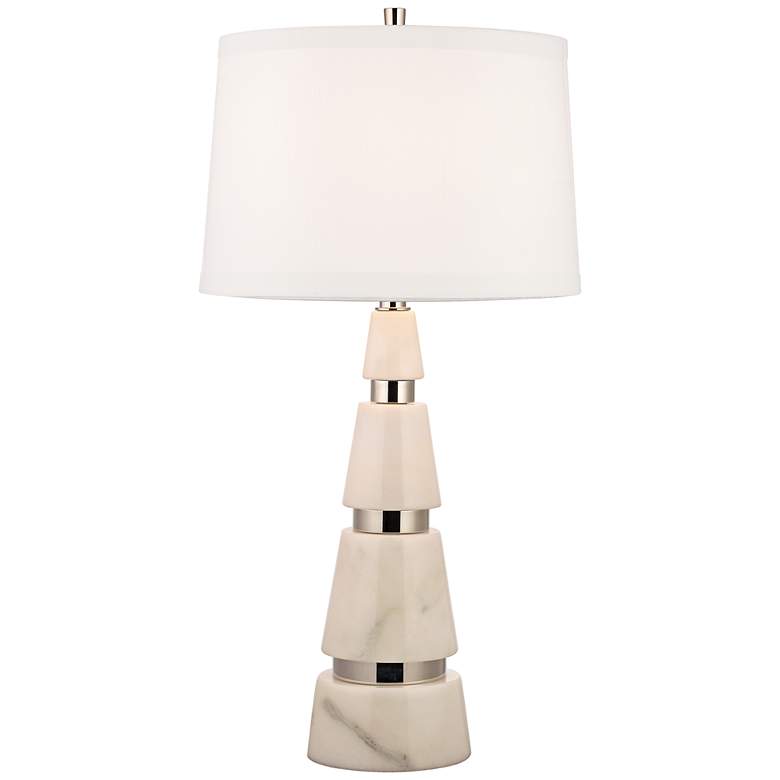 Image 1 Hudson Valley Modena Polished Nickel Table Lamp