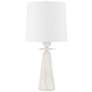 2_Hudson Valley Montgomery 30 1/4" High White Alabaster Base Table Lamp