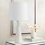1_Hudson Valley Montgomery 30 1/4" High White Alabaster Base Table Lamp