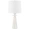 Hudson Valley Montgomery Brass All-Alabaster Base Table Lamp