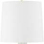 Hudson Valley Montgomery Brass All-Alabaster Base Table Lamp