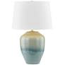 1_Hudson Valley Montville Ceramic Crackle Emerald Tide Table Lamp