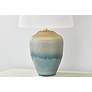3_Hudson Valley Montville Ceramic Crackle Emerald Tide Table Lamp more views