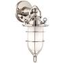 Hudson Valley New Canaan 15"H Polished Nickel Wall Sconce