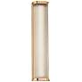 Hudson Valley Newburgh 24 1/2"H Aged Brass LED Wall Sconce