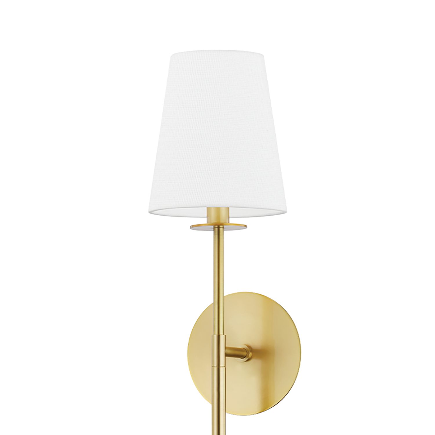 Image 2 Hudson Valley Niagara 27.5" High 1-Light Aged Brass Wall Sconce more views