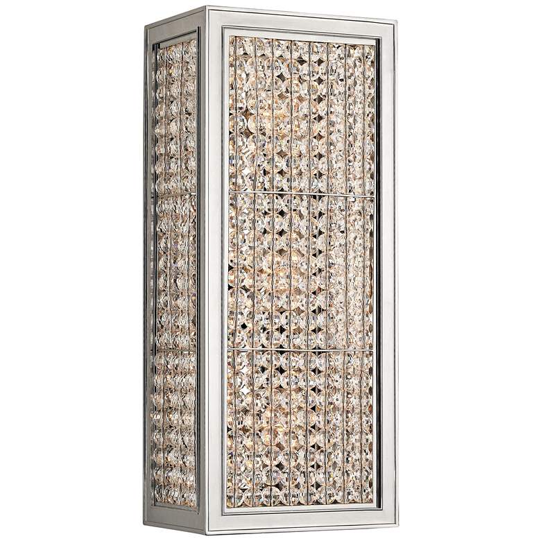 Image 1 Hudson Valley Norwood 14 inch High Polished Nickel Wall Sconce