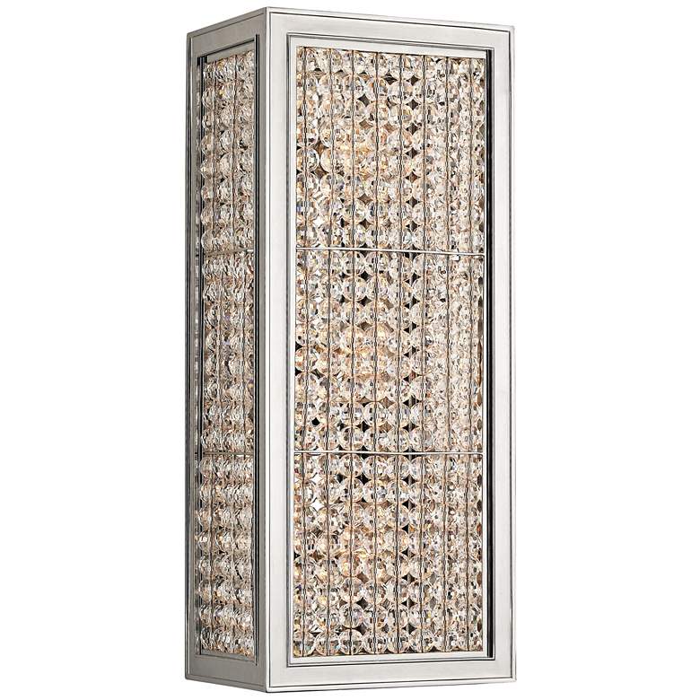 Image 1 Hudson Valley Norwood 14" High Polished Nickel Wall Sconce
