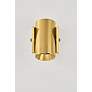Thumbnail4 of Hudson Valley Nowra 4.75" 1 Lt. Aged Brass Wall Sconce more views